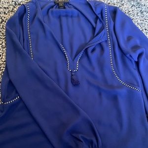 JCrew Cobalt Blouse
